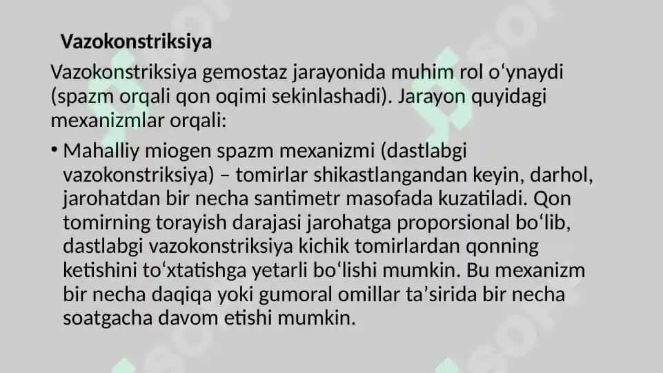 gemostaz 3