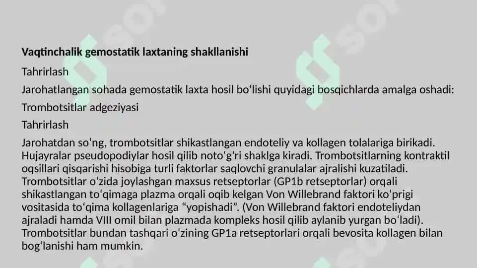 gemostaz 4