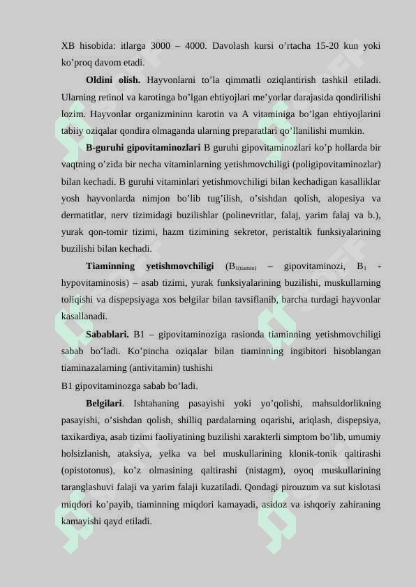 ITLARDA MODDA ALMASHINUVI KASALLIKLARI. 3