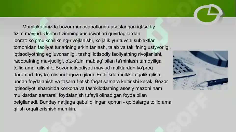 O’zbekiston Respublikasida moliyaviy nazorat tizimi va unda auditning tutgan o’rni 4