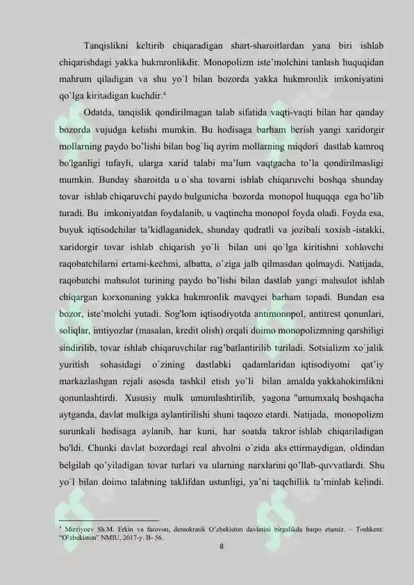 TARAQQIYOTNING O`ZBEK MODELI 8
