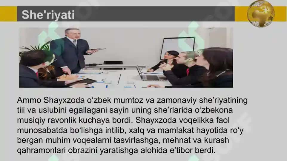 Mavzu: Maqsud Shayxzoda va Usmon Nosir hayoti  va Ijodi 6