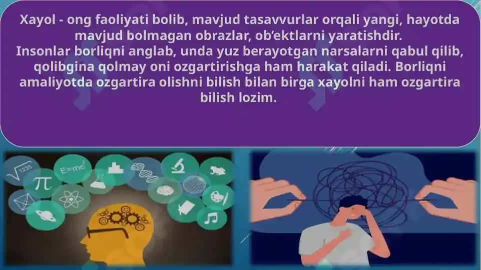 HAYOL HAQIDA TUSHUNCHA 2