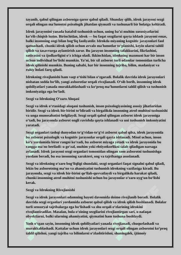 sezgi va idrok 4