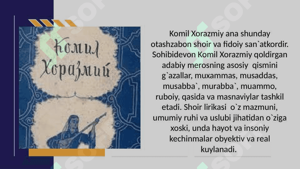 Komil Xorazmiy hayoti va musiqiy faoliyati 5
