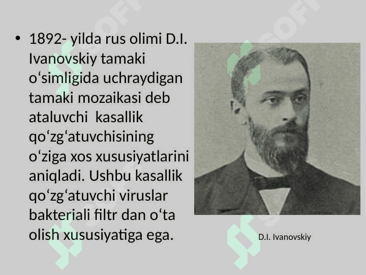 Hayotning hujayrasiz sakllari 3