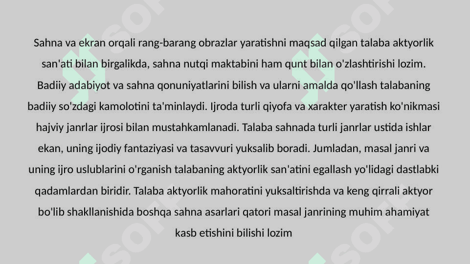 Masal janrining boshqa janrlardan farqini tushuntirish 2