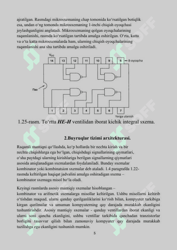 Buyruqlar tizimining arxitekturasi. Assembler tilining asosiy operatorlari bilan tanishish 4
