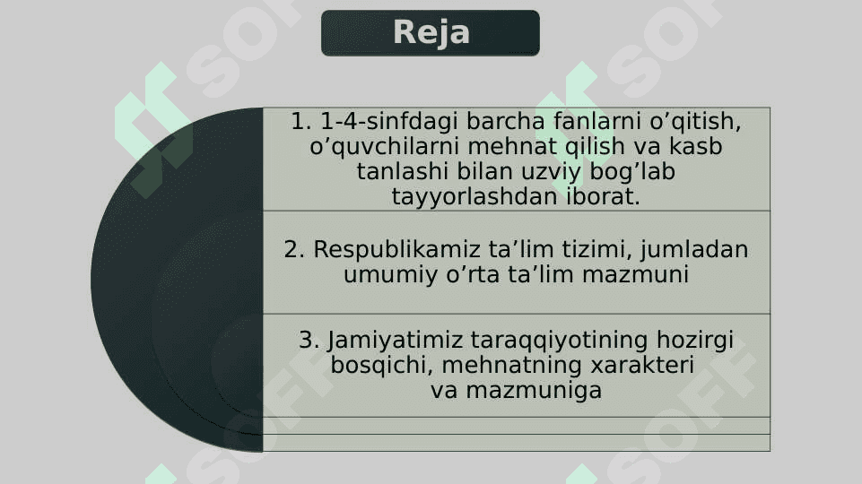 Boshlang’ich sinflarda texnologiya ta’limining mazmuni 2