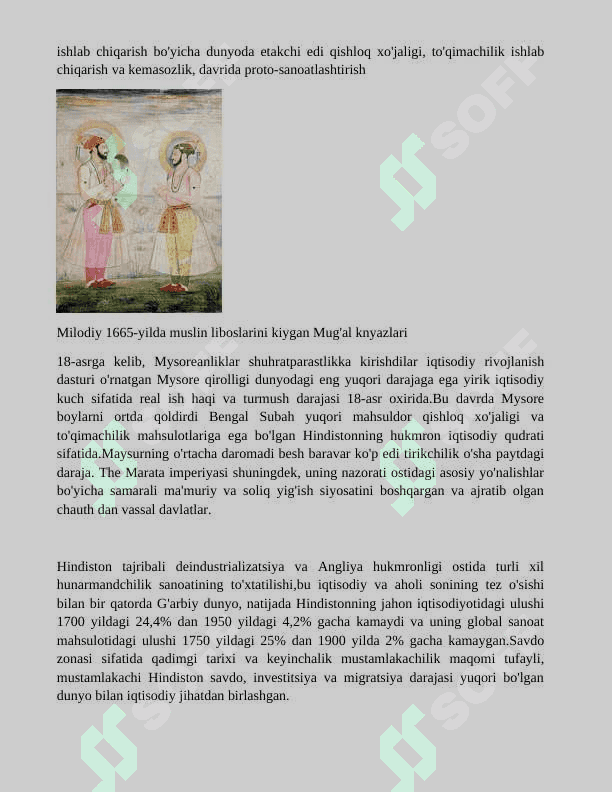 Hindistoning iqtisodiy geografik tavsifi 6