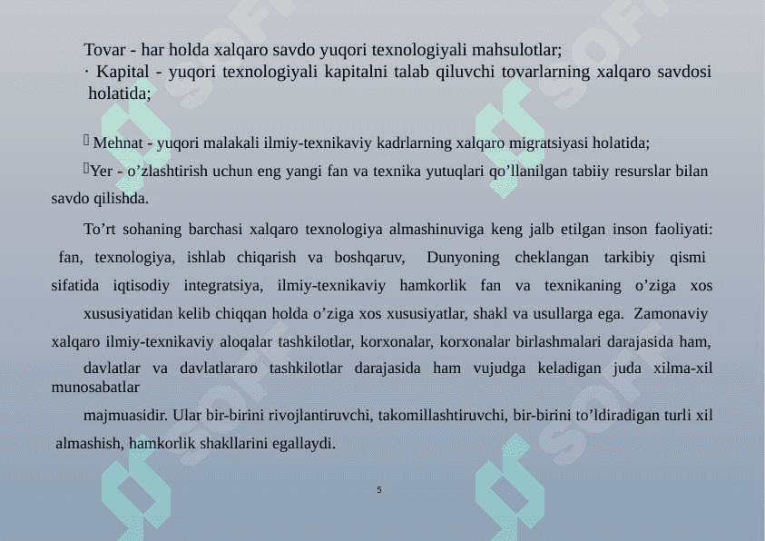 Jahon IT bozorini rivojlanish muammolari va tendentsiyalari 5