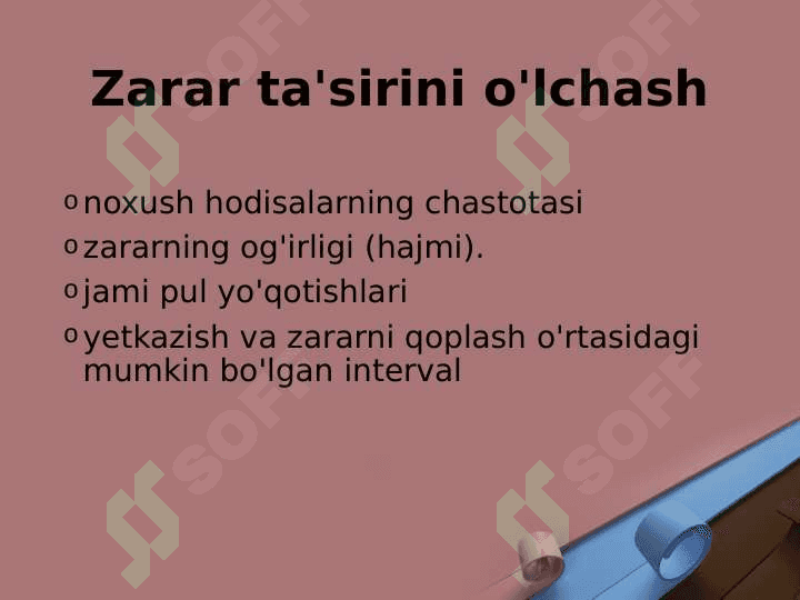 Risklarni boshqarish usullari 6