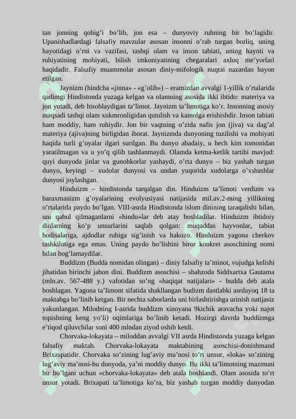Qadimgi Sharqda asotiriy tasavvurlar va falsafiy bilimlarning paydo bo’lishi. 4