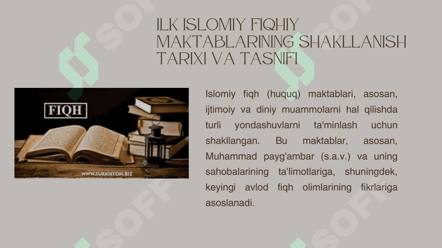 Islom fiqhiy maktablari 2