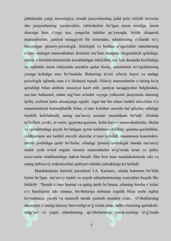 Farzand tarbiyasida oilaviy munosabatlar va tarbiyaning ijtimoiy psixologik xususiyatlari 5