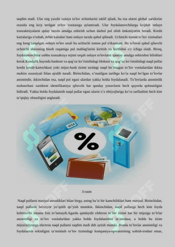 Internet to'lov tizimlari va ularning ishlash  texnologiyalari 6