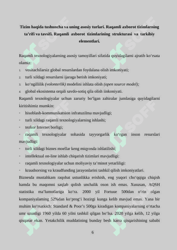 Jahonga raqamli platformalarning rivojlanish tendentsiyalari va turlari 7