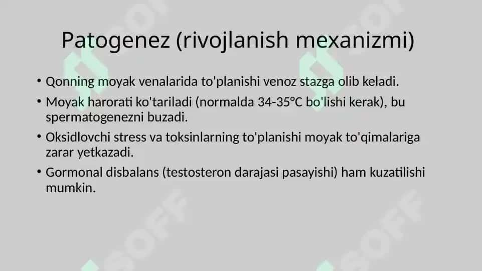 Varikotsele va Peyroni kasalligi 3