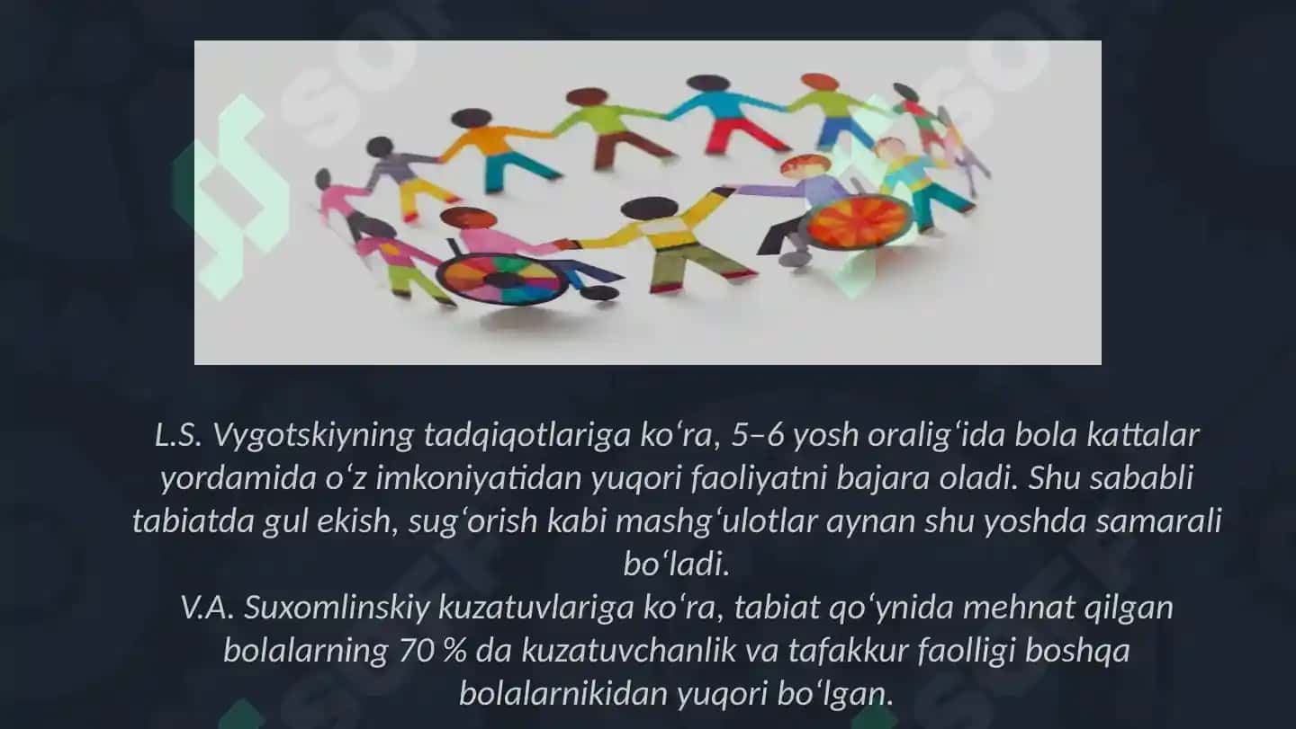 Maktabgacha yoshdagi bolalarni tabiatda mehnat shakllari 4