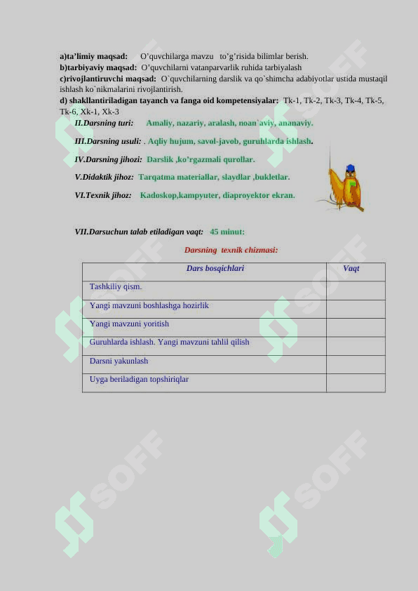 2-sinf tarbiya Hurmat va xushmuomalalik dars ishlanma 3