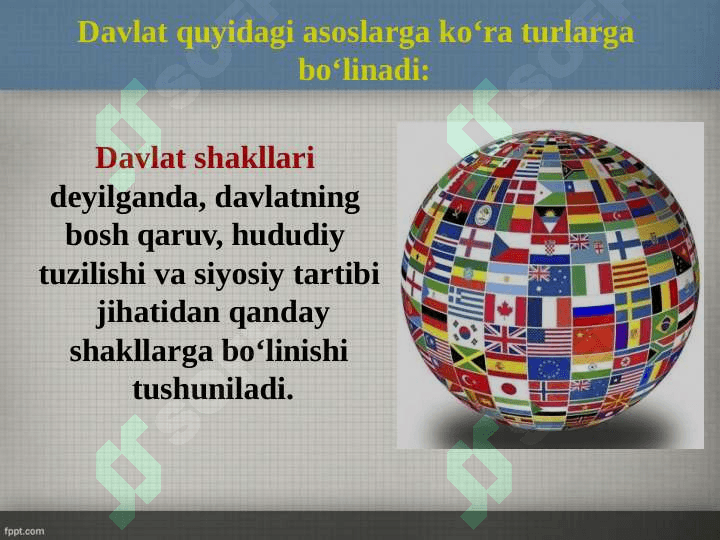Davlat shakllari 3