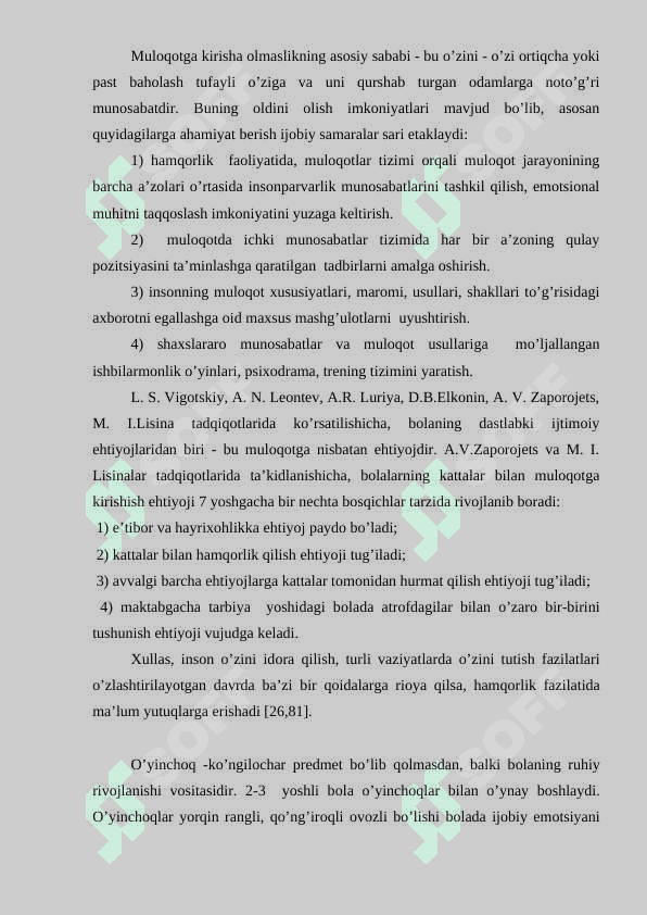 OTA_ONA VA FARZAND OʻRTASIDAGI MUNOSABATLAR PSIXOKORREKSIYASI 6