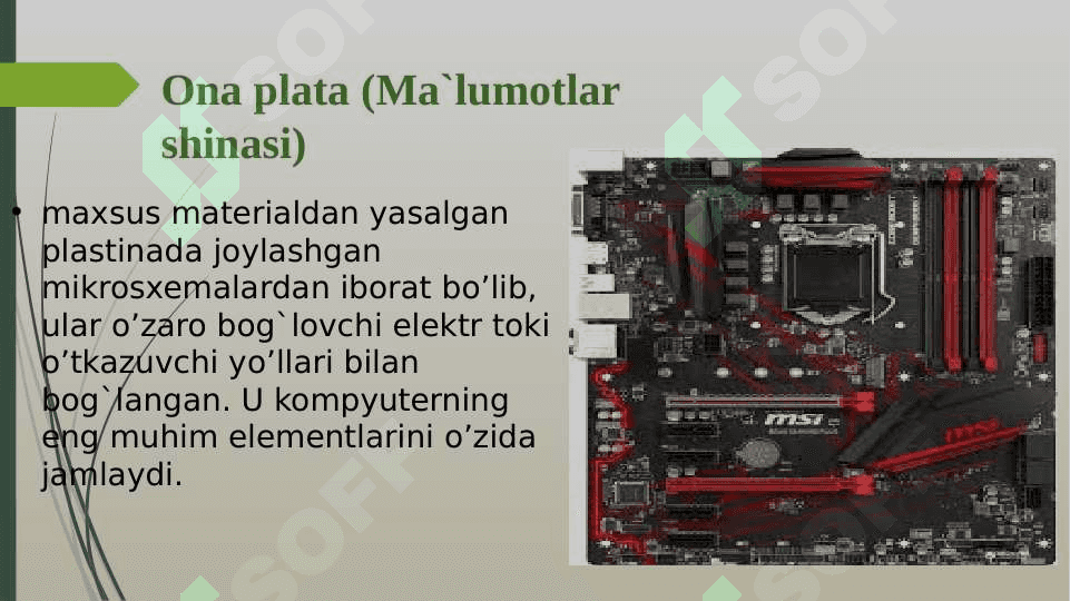Tizimli blok  qismlari bilan tanishish 4