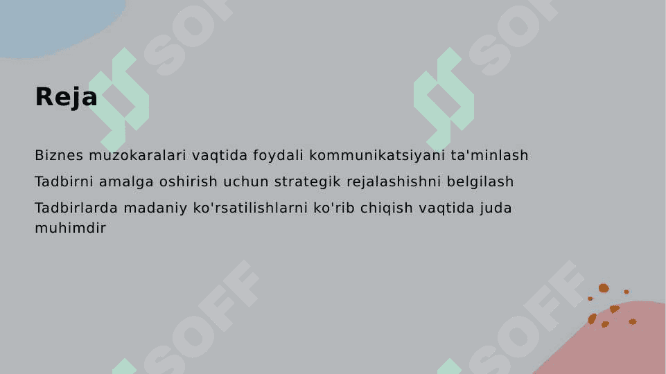 Biznesda muzokara strategiyalari 2