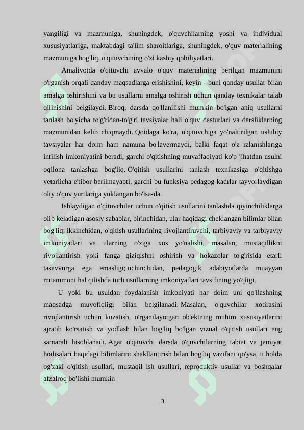 Uchinchi sinfda matematikadan og'zaki va yozma hisoblashga doir didaktik o'yinlar tizimini ishlab chiqish metodikasi 3