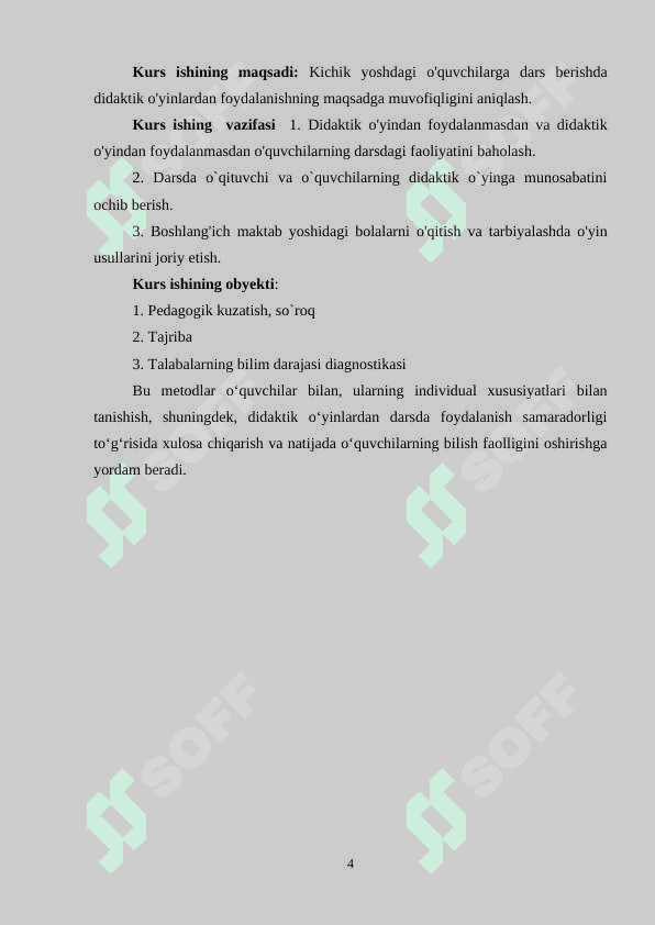 Uchinchi sinfda matematikadan og'zaki va yozma hisoblashga doir didaktik o'yinlar tizimini ishlab chiqish metodikasi 4