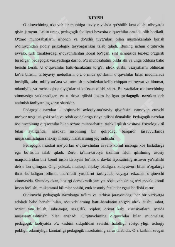 “Pedagogik odob va pedagogik nazokatni o‘qituvchi faoliyatidagi o‘rni” 3