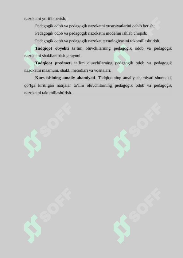 “Pedagogik odob va pedagogik nazokatni o‘qituvchi faoliyatidagi o‘rni” 5