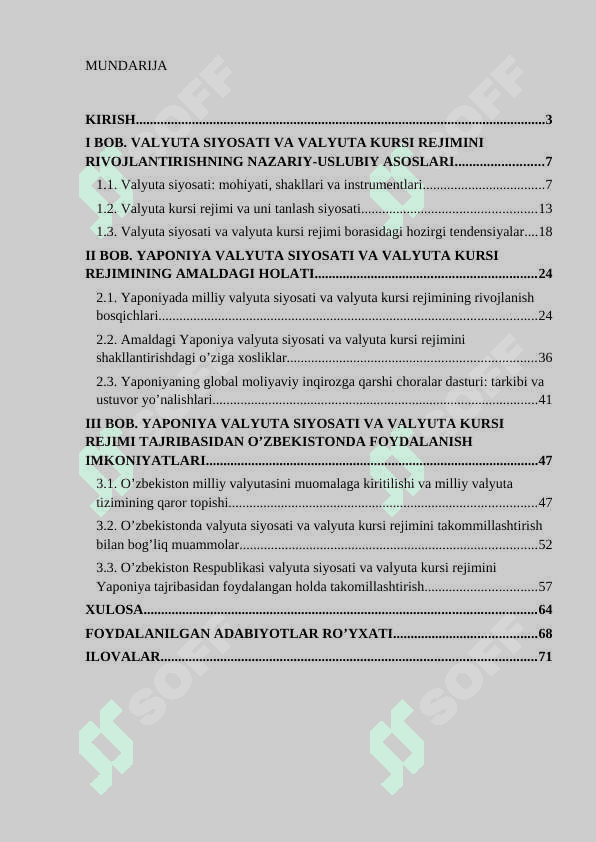 APEC davlatlarida xalqaro savdo strategiyasi. 2