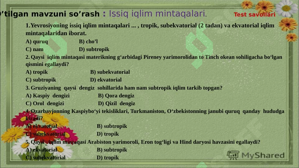 7-sinf geografiya Yevrosiyoning ichki suvlari 4