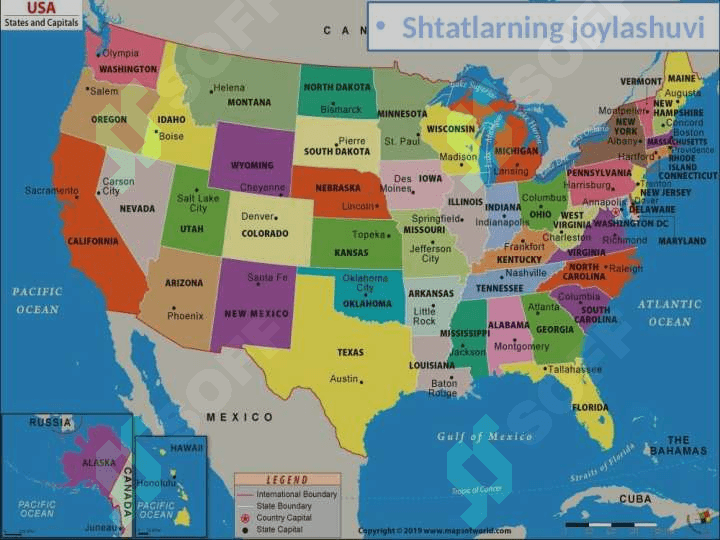 9-sinf geografiya Amerika Qo‘shma Shtatlari 7