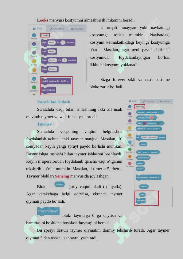 8-sinf informatika Kostyumlar. Vaqt bilan ishlash dars ishlanma 5