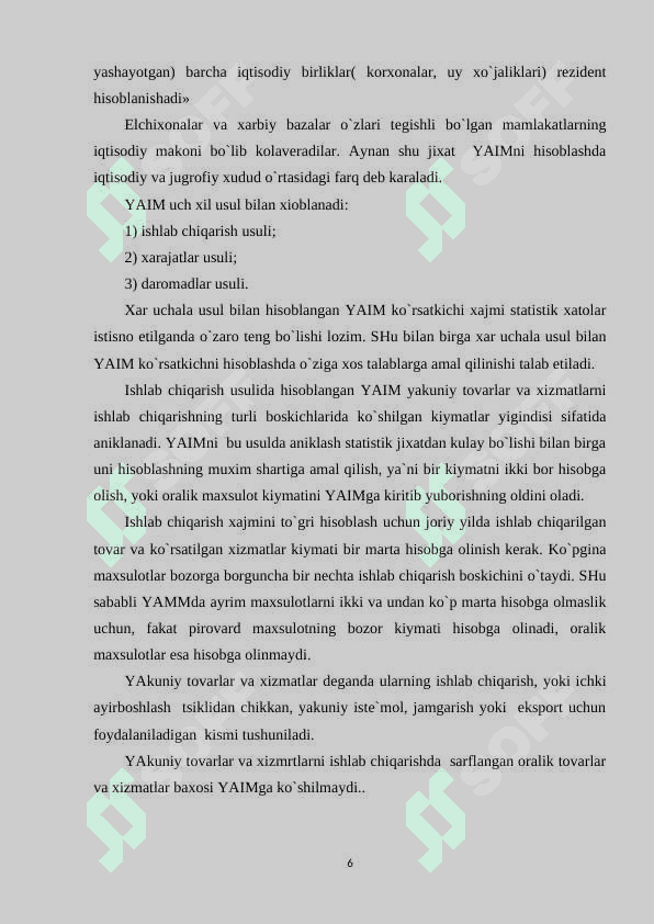 IQTISODIY KO’RSATKICHLARNI TASNIFLASH 5