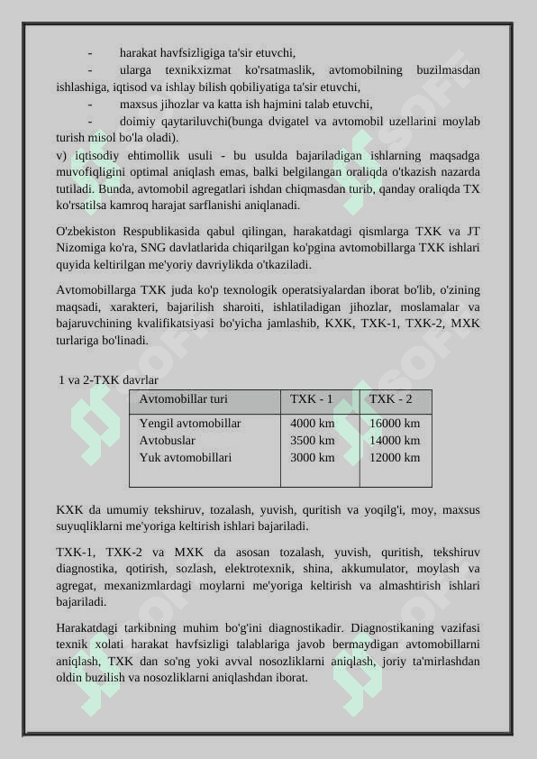 Avtomobillarning  ta’mirlash  asoslari 4