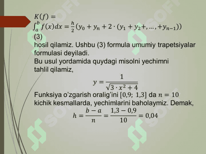 Tarmoqlanuvchi algoritmlar. Algebraik va transendent tenglamalarni taqribiy yechish usullari. Samaradorligini baholash. Iteratsion sikllar. 4