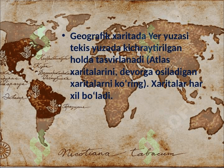 5-sinf geografiya Geografik xaritalar 3
