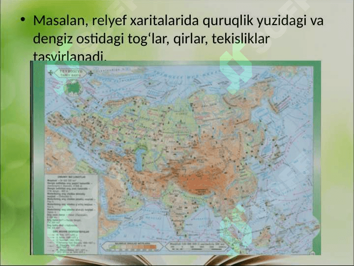 5-sinf geografiya Geografik xaritalar 4