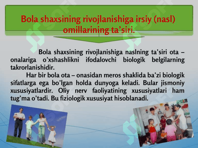 O'smirlar o'rtasidagi nizolarni bartaraf etishda oilaning o‘rni 6