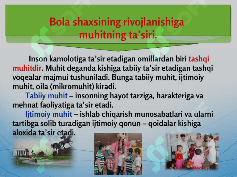 O'smirlar o'rtasidagi nizolarni bartaraf etishda oilaning o‘rni 7