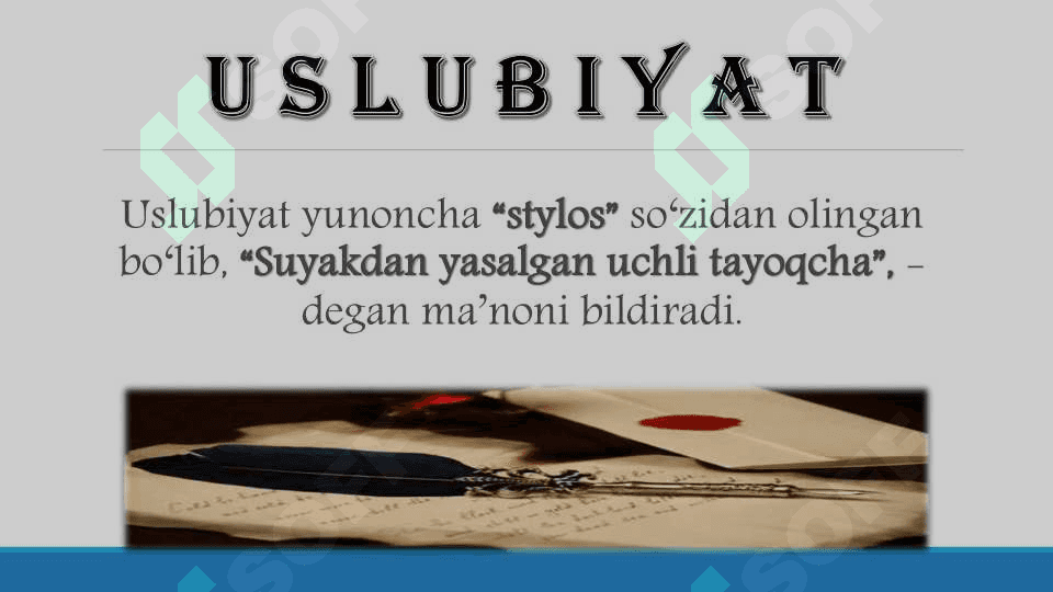 Nutq uslublari 3