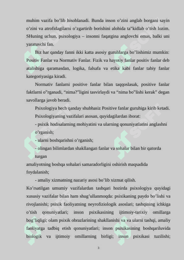 Psixologik maktablarning yuzaga kelishi 3