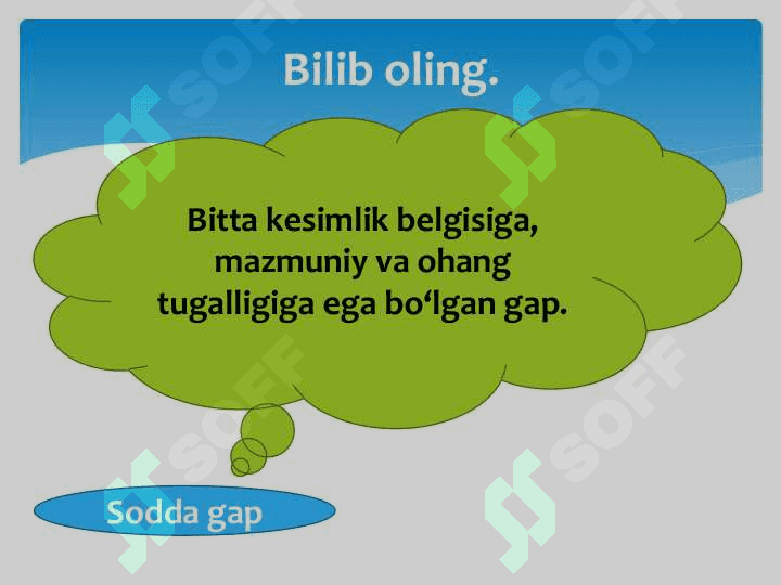 Sodda va qòshma gaplar 3