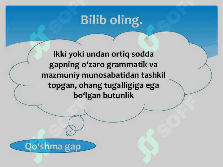 Sodda va qòshma gaplar 4