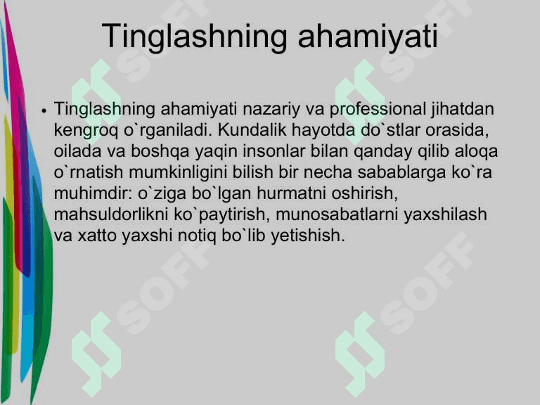 Samarali tinglash ko'nikmalari 5