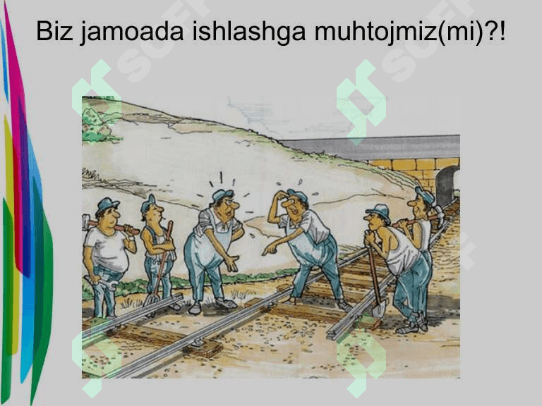 Jamoa bilan ishlash 3