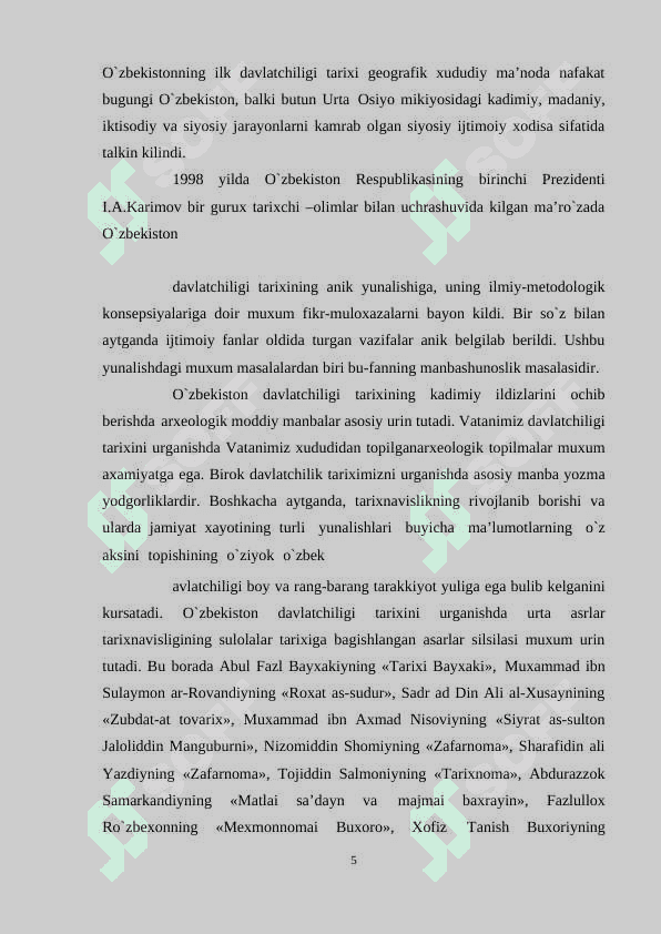 O‘rta Osiyoda milliy hududiy chegaralanishning o‘tkazilishi 5